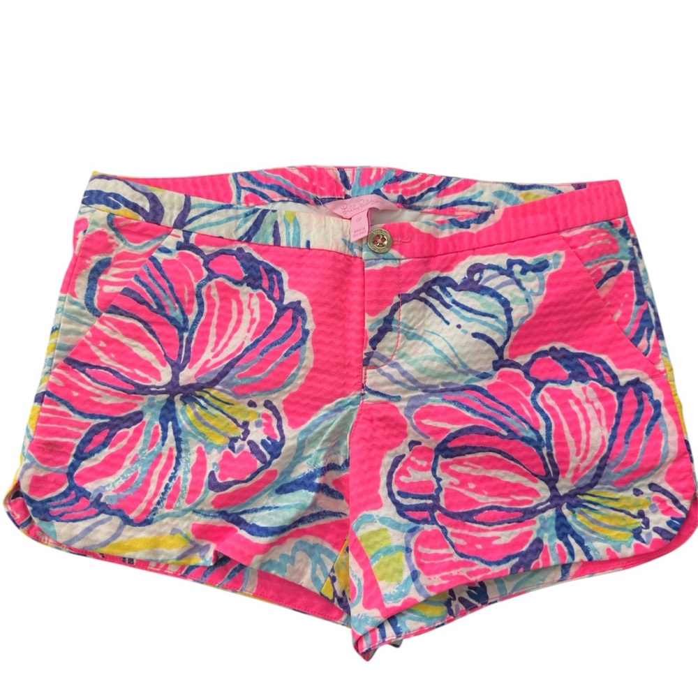 Lilly Pulitzer Seersucker Floral Shorts - Size 00
Women's Shorts